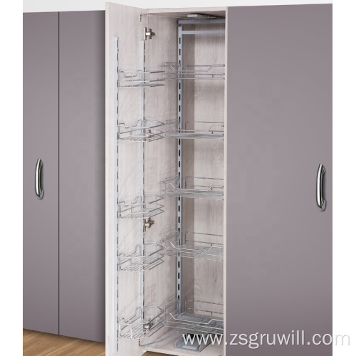 pull out metal shelves kitchen pantry units